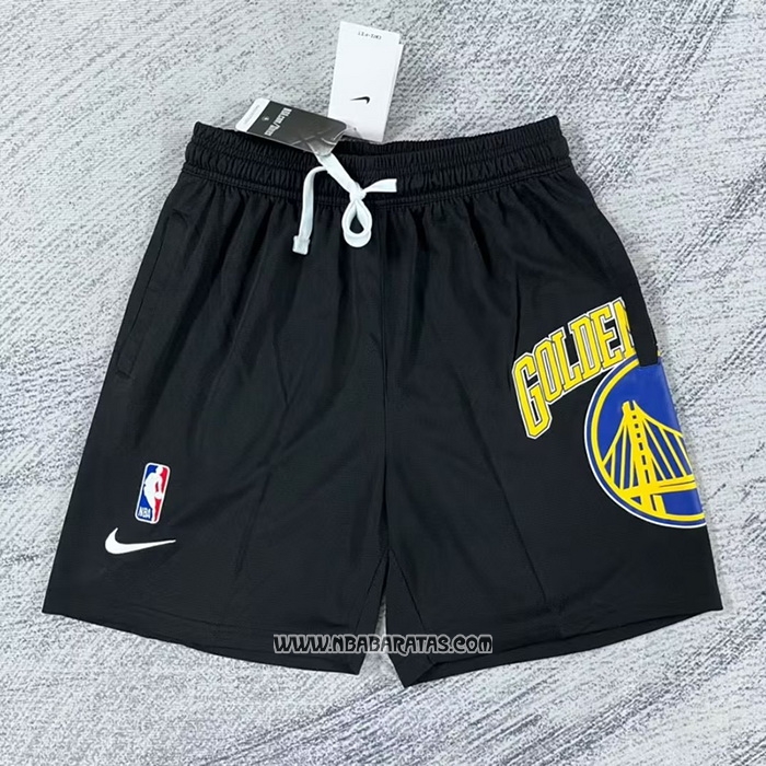 Pantalone Golden State Warriors Big Logo Just Don Negro